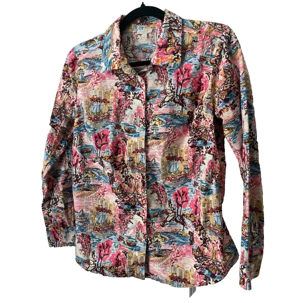 Talbots petite button